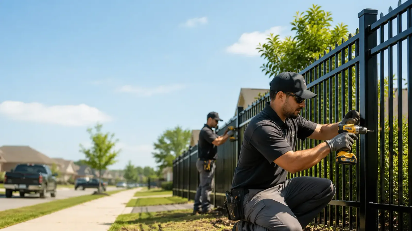 Metal Fence Installation in Millerville, AL